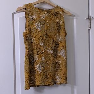 Loft sleeveless blouse
